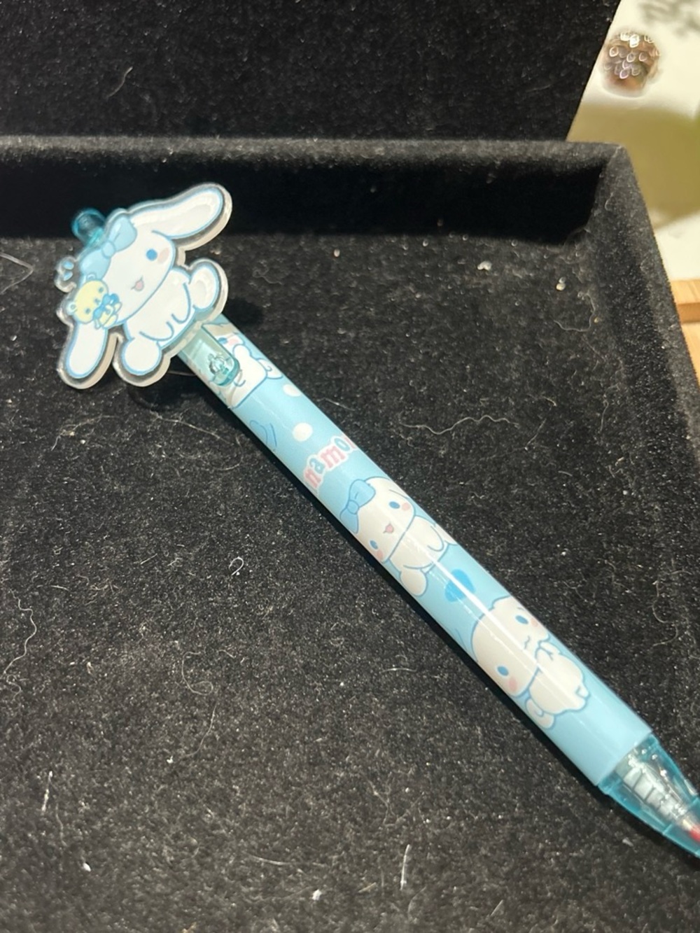 Cinnamoroll Light Blue Character Topper Ballpoint Pen